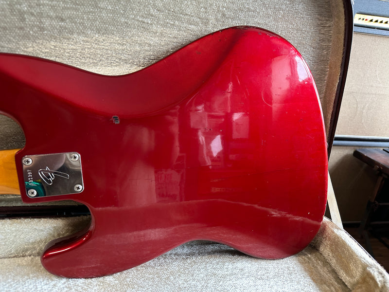 Fender Jazz Bass Candy Apple Red 1968