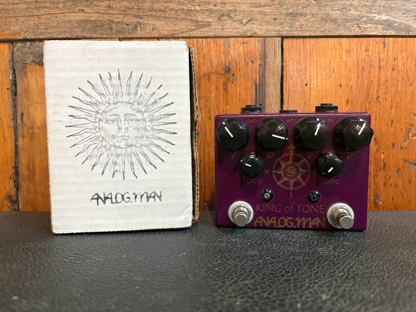King of Tone Analog Man V4 Overdrive 2010 - Some Neck Guitars