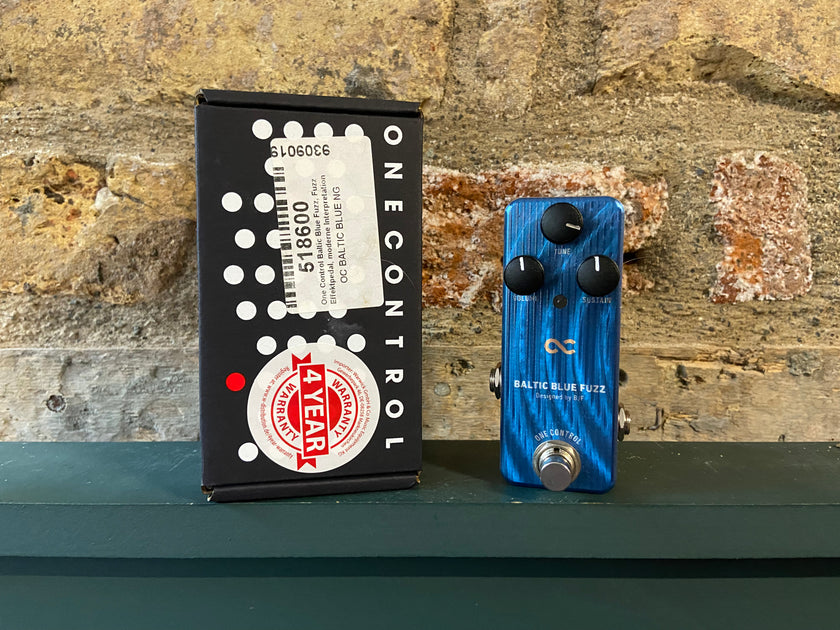 One Control Baltic Blue Fuzz Some Neck Guitars