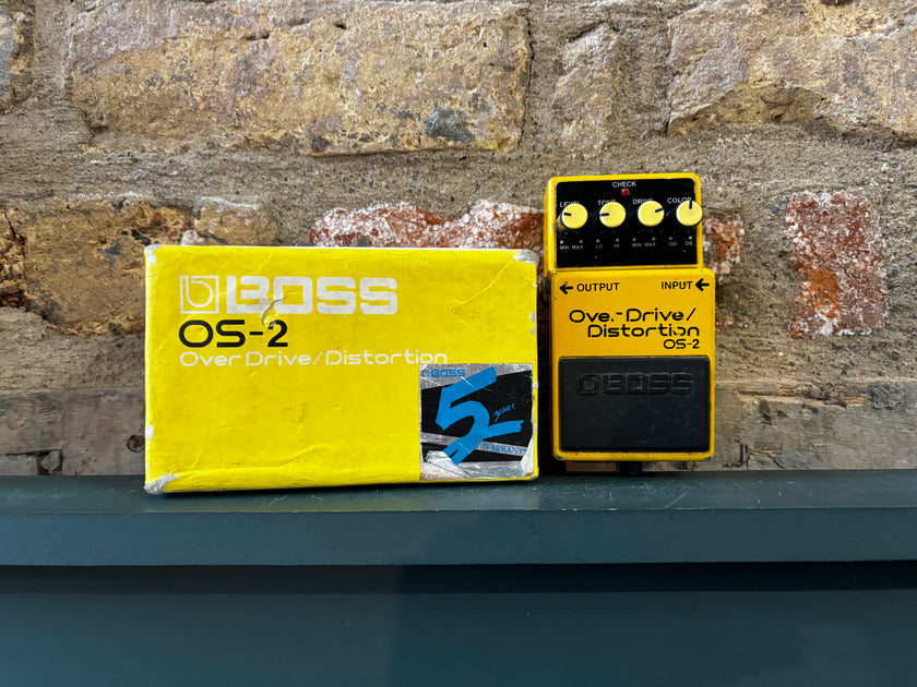 Boss OS-2 Overdrive/Distortion Made In Taiwan - Some Neck Guitars