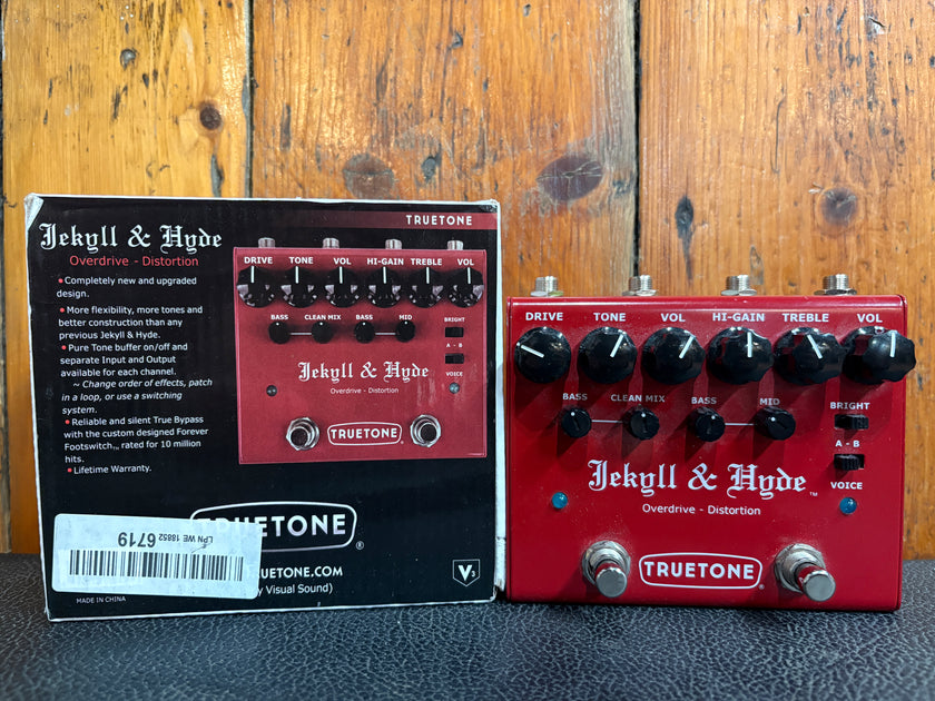 Truetone Jekyll & Hyde V3 Overdrive/Distortion - Some Neck Guitars