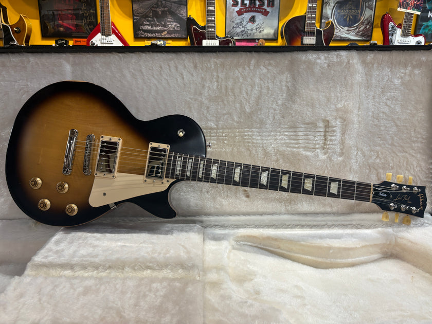 gibson les paul tribute satin tobacco burst Satin, relieved mahogany body topped with plain maple DISC Gibson Les Paul Studio