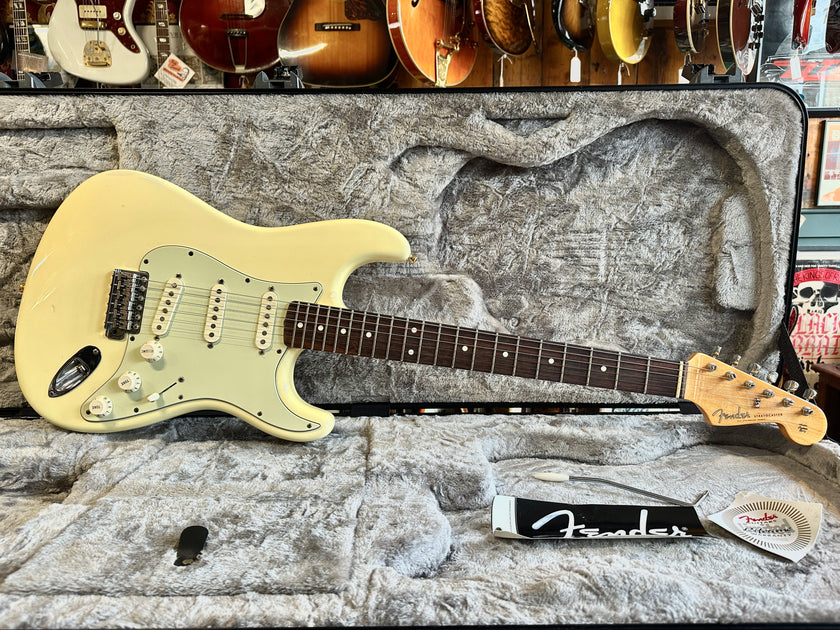 Fender John Mayer Stratocaster Olympic White 2008 - Some Neck Guitars