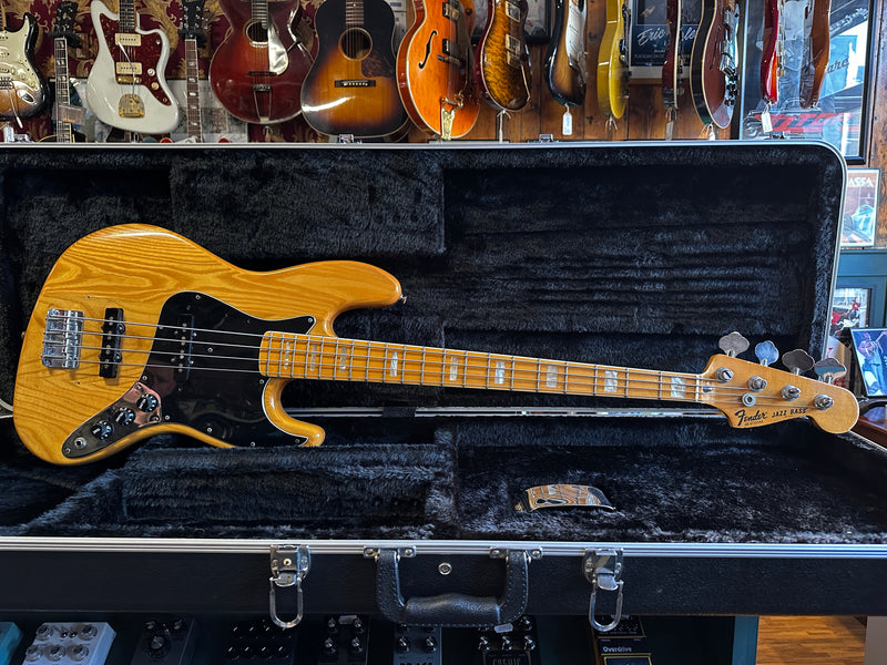 Fender Jazz Bass Natural 1977