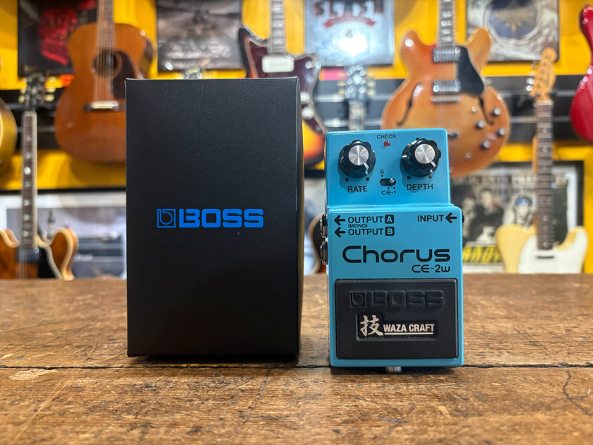 Boss CE-2W Waza Craft Chorus - Some Neck Guitars