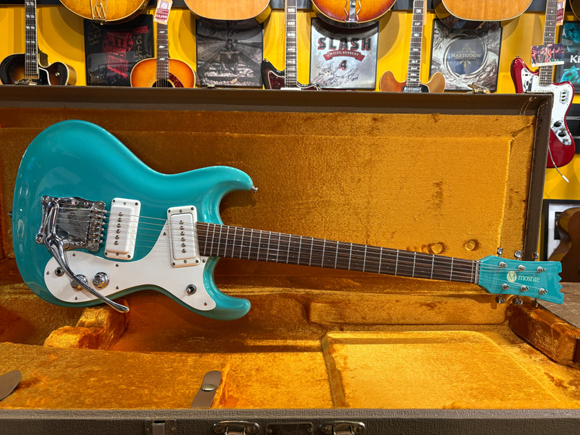Mosrite Junior 21 Marine Blue 1990's - Some Neck Guitars