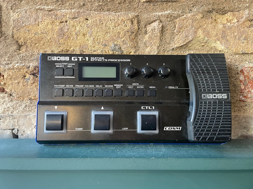 教科書付き BOSS GT-1 GUITAR EFFECT PROCESSOR Boss GT-1 Guitar Effects Processor GT1 | eBay