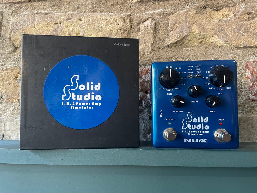 Nux Solid Studio IR & Power Amp Simulator - Some Neck Guitars
