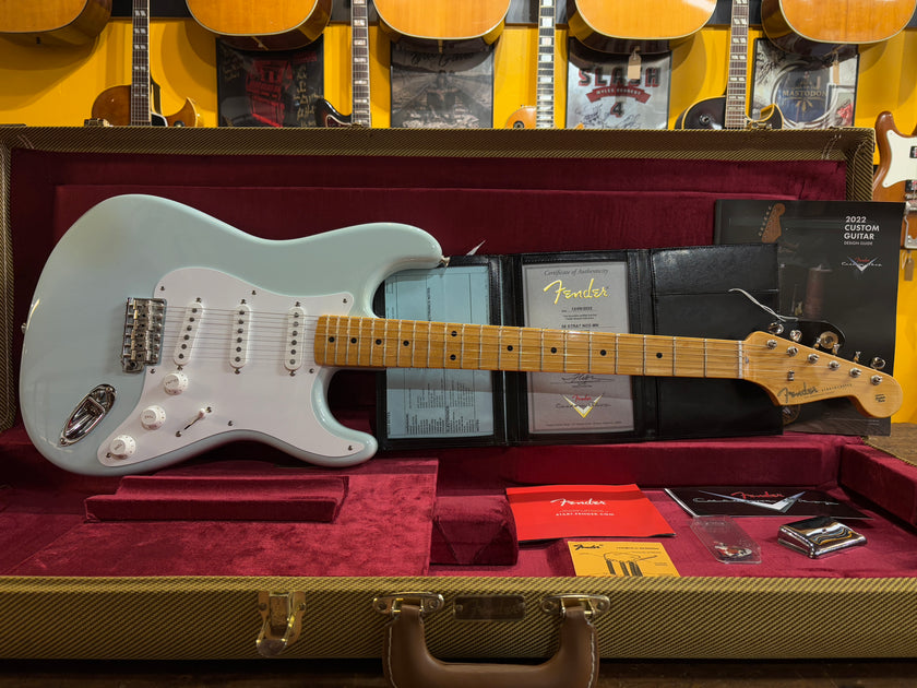 ギター Fender Custom shop 56 Stratocaster NOS Fender Custom Shop '56 Stratocaster NOS Sonic Blue 2022 - Some