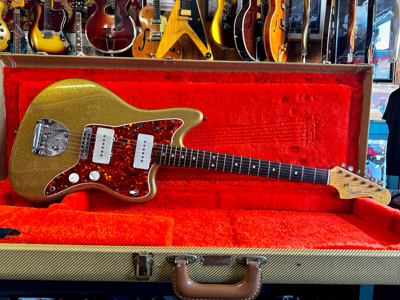 Fender Jazzmaster Gold Sparkle Refinish 1965