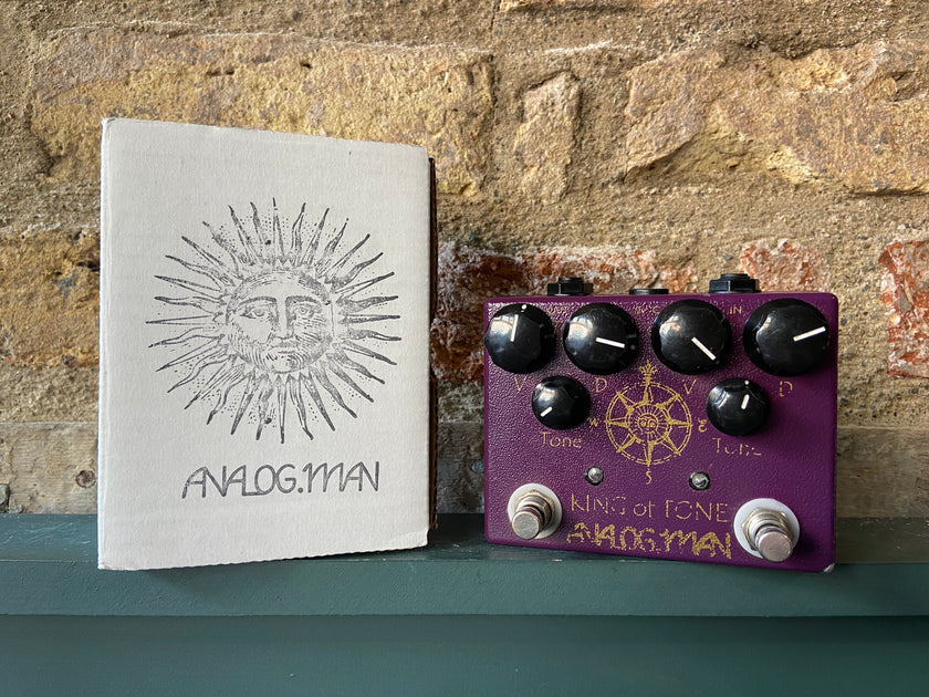 Analogman King of Tone V4 Dual Overdrive With Both Sides High Gain