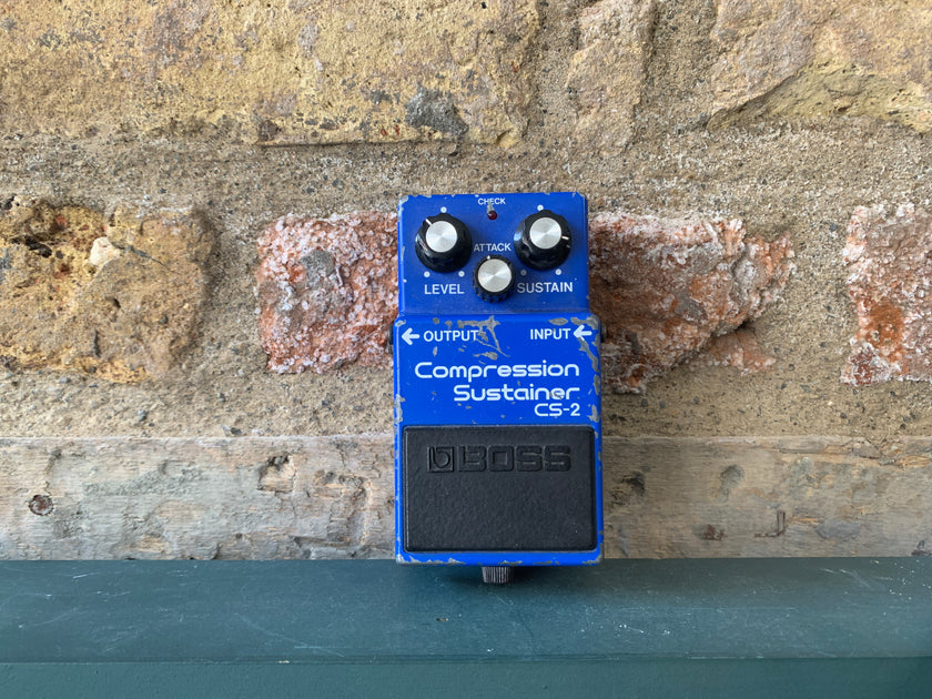 【日本製】BOSS Compression Sustainer CS-2 Boss CS-2 Compression Sustainer | Reverb