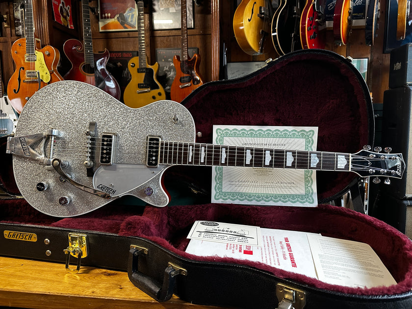 Gretsch G6129T-1957 Silver Jet Sparkle Bigsby 2012 - Some Neck Guitars