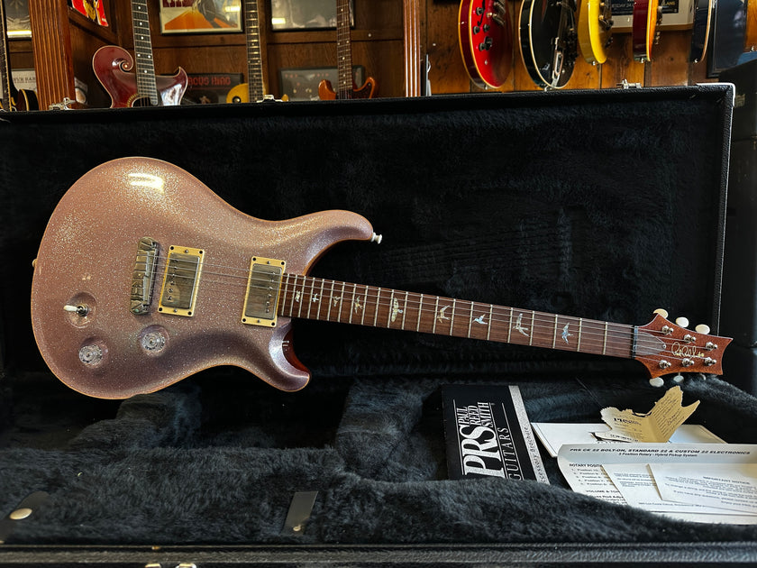 PRS カスタム22 2004年製 PRS Custom 22 Champagne Sparkle Refinish 2004 - Some Neck