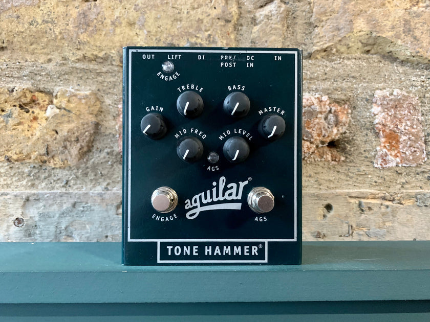 Pedale Aguilar Tone Hammer, Preamplificatore E Direct Box Per Basso Elettrico, Overdrive, Usato Testato - Foto 4