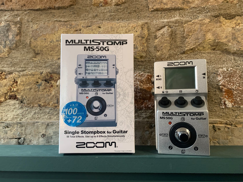 Zoom MS-50G MultiStomp - Some Neck Guitars
