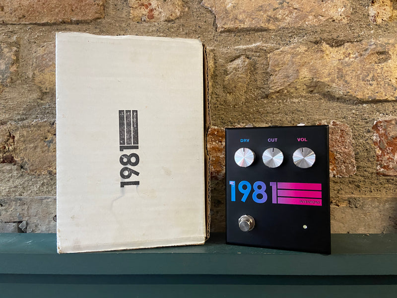 1981 Inventions DRV Overdrive Black Hyperfade Limited Edition (Secondhand)