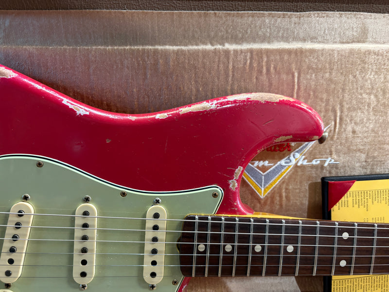 Fender Custom Shop Masterbuilt Austin Macnutt '60 Stratocaster Super Heavy Relic SFA Torino Red 2023