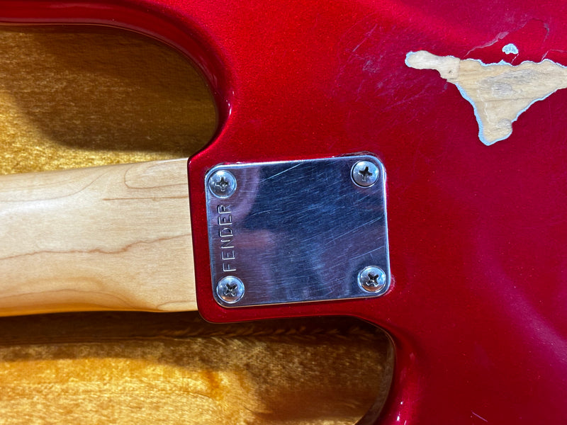Fender '62 Precision Bass MIJ Candy Apple Red 1986