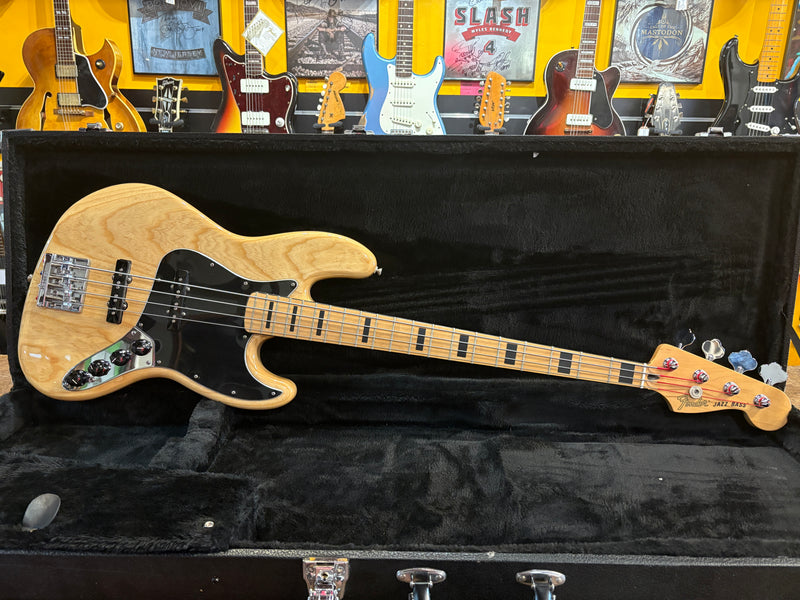 Fender Deluxe Active Jazz Bass Natural 2016