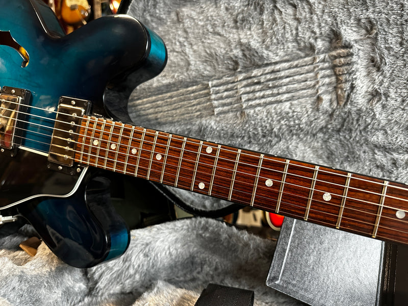 Gibson Memphis ES-335 Dot Blue Burst 2018