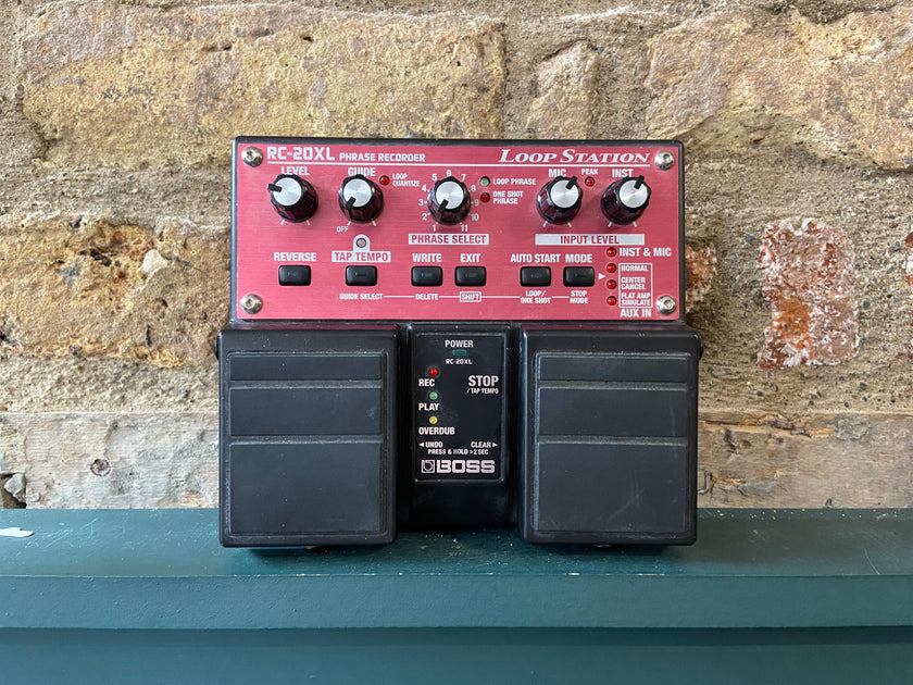 Boss RC20XL Loop Station Some Neck Guitars