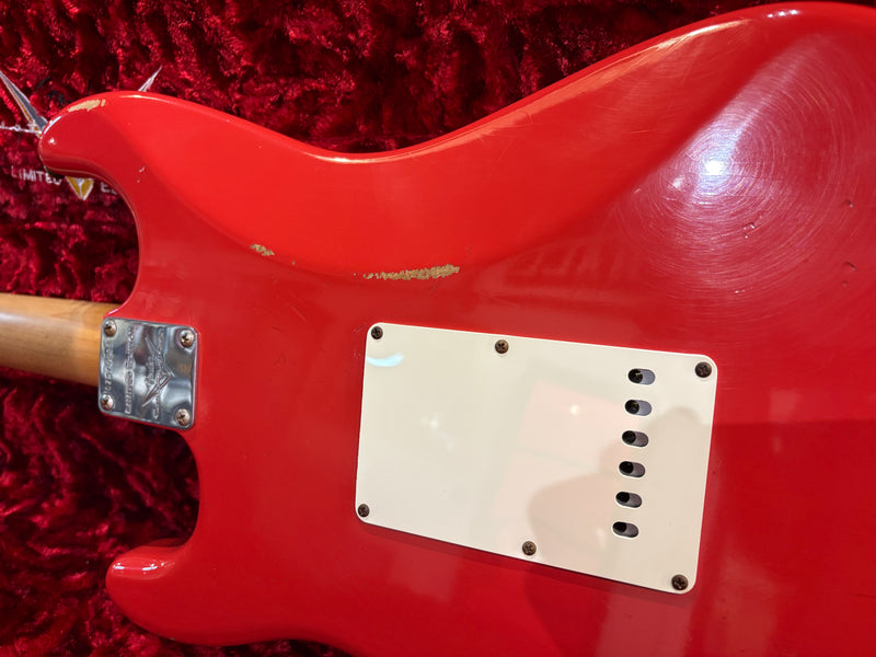 Fender Custom Shop '62 Stratocaster Reissue Brazilian Rosewood Fretboard Fiesta Red 2010