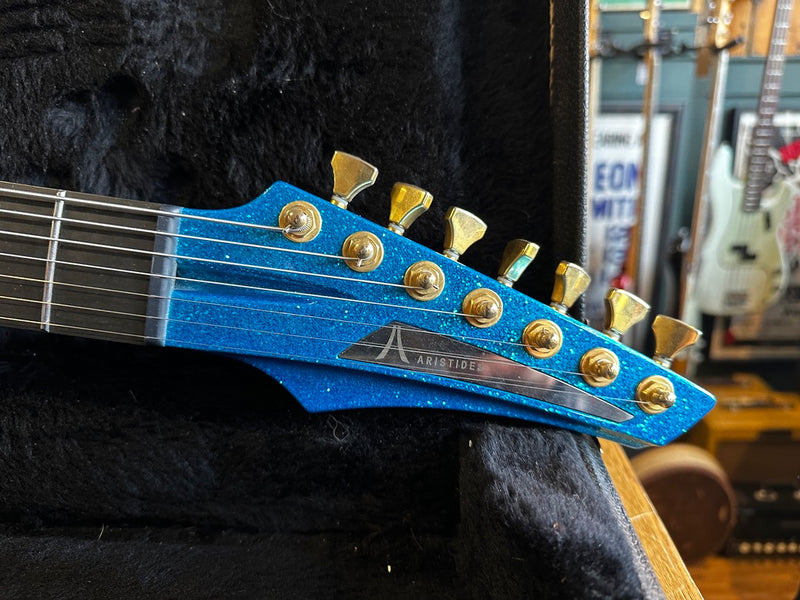 Aristides 070 Custom Deep Sky Blue Sparkle 2017