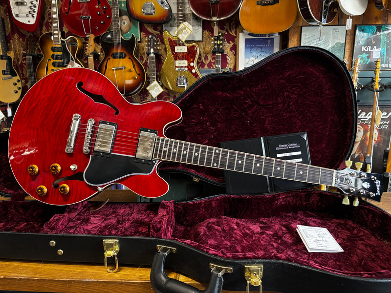 Gibson Custom Shop CS-336 Figured Faded Cherry 2023