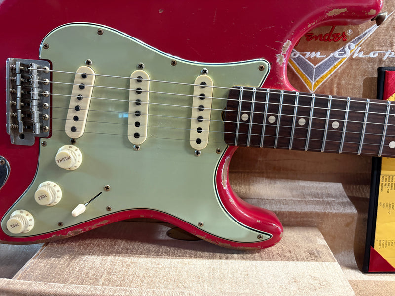 Fender Custom Shop Masterbuilt Austin Macnutt '60 Stratocaster Super Heavy Relic SFA Torino Red 2023