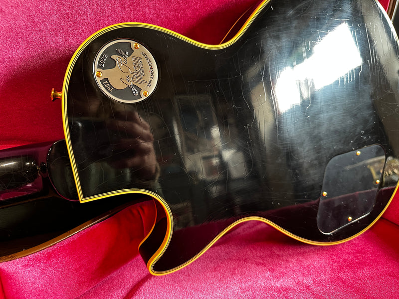 Gibson Custom Shop Murphy Lab '57 Les Paul Custom Reissue Ultra Light Aged Ebony 2022