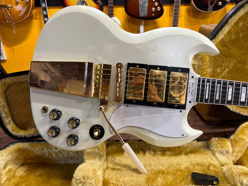 Epiphone SG 1963 Custom Maestro Classic White 2024