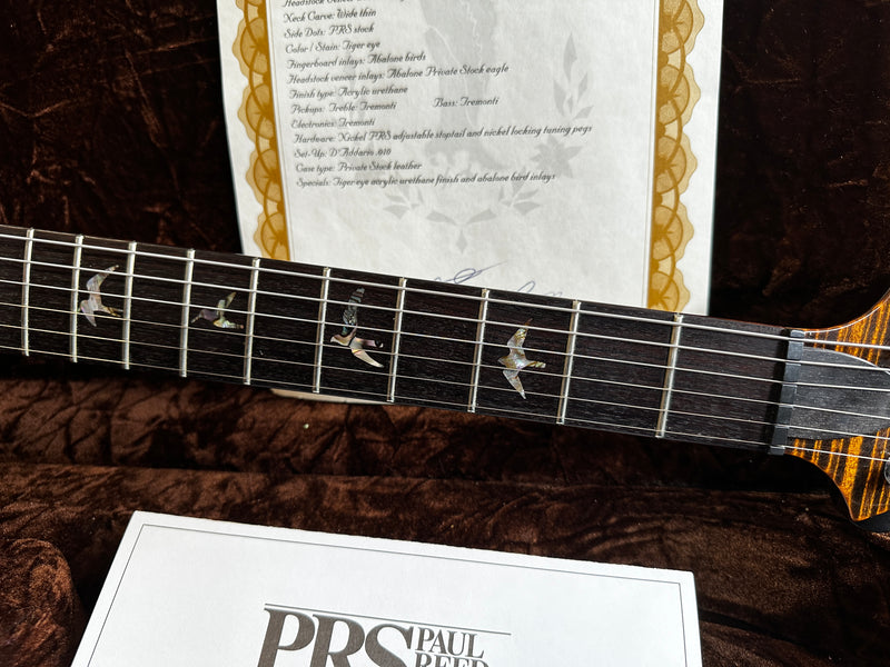 PRS Tremonti Signature Private Stock Tiger Eye 2011