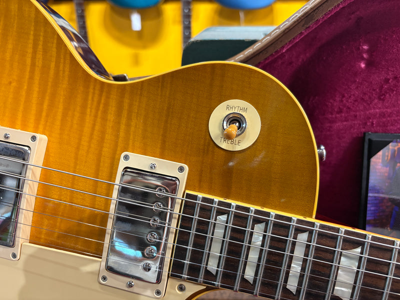 Gibson Custom Shop Ace Frehley '59 Les Paul Standard Vintage Gloss Dirty Lemon Frehley Burst 2015