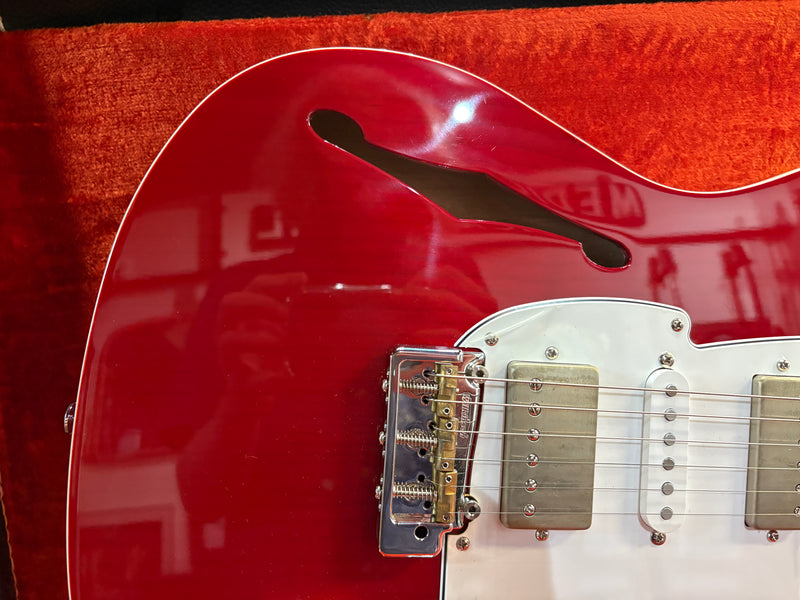 Fret-King Country Squire Semitone De Luxe See Through Red