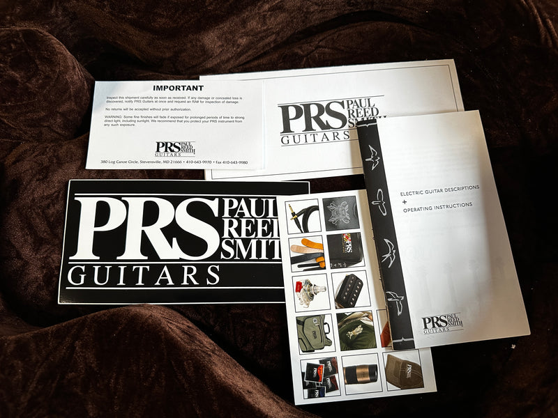 PRS Singlecut Tremolo Private Stock Charcoal 2013