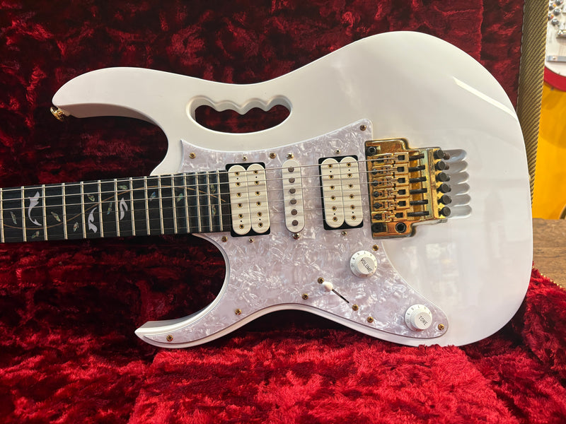 Ibanez JEM7VL Steve Vai Signature Left-Handed White 2013
