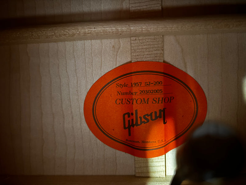 Gibson Custom Shop Historic 1957 SJ-200 Antique Natural 2022