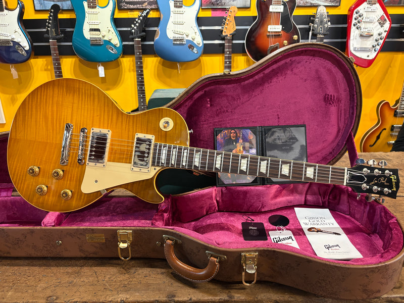 Gibson Custom Shop Ace Frehley '59 Les Paul Standard Vintage Gloss Dirty Lemon Frehley Burst 2015