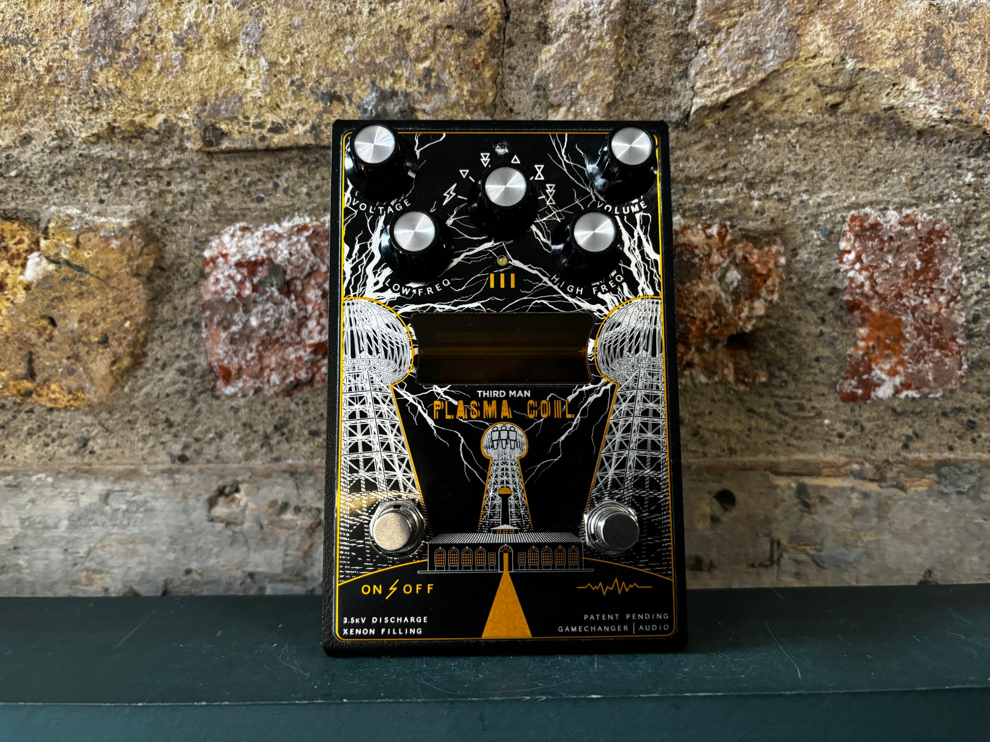 plasma coil pedal Gamechanger Audio Third Man Records Plasma Coil Distortion