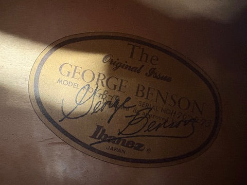 Ibanez GB-10 George Benson Signature Natural 1987