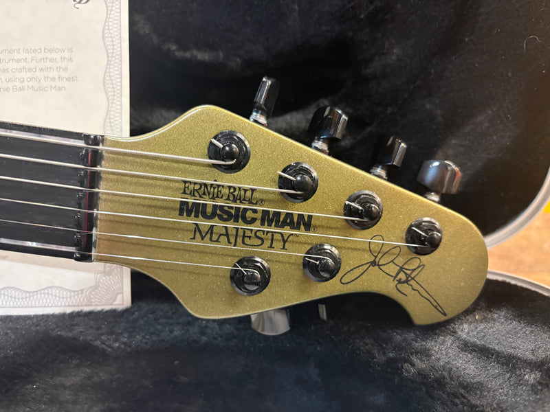 Ernie Ball Ball Family Reserve John Petrucci Signature Majesty 6 Dargie Green 2019