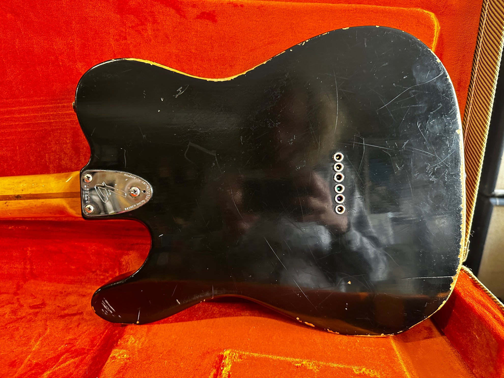 1973 Telecaster Fender Telecaster Custom Black 1973 - Some Neck Guitars