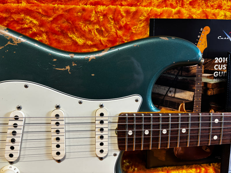 Fender Custom Shop '62 Stratocaster Heavy Relic Sherwood Green 2019