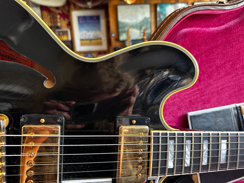 Gibson Custom Shop Murphy Lab '59 ES-355 Ultra Light Aged Ebony 2022