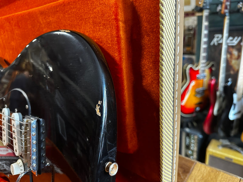 Fender Custom Shop '50's Stratocaster Relic Left-Handed Black 2005
