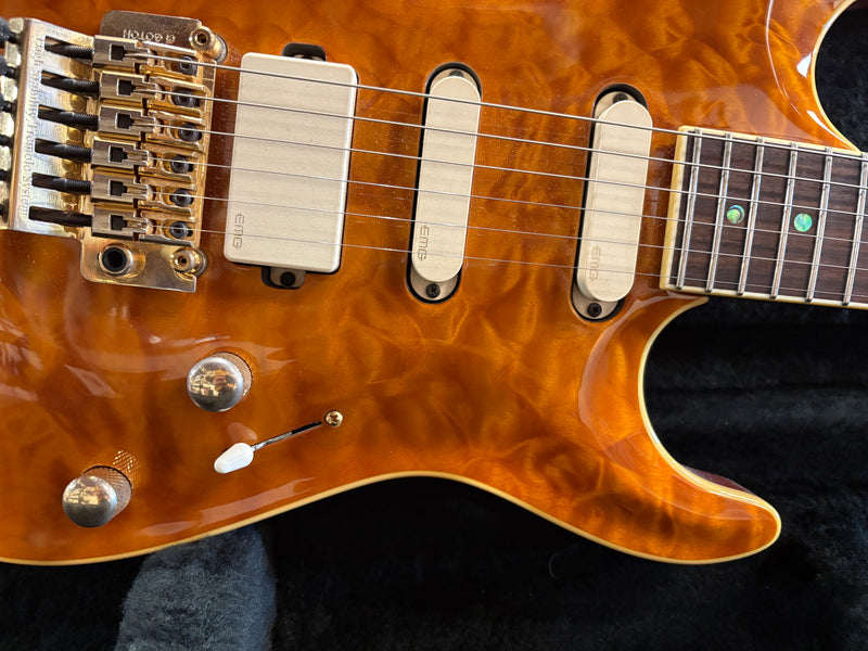 Suhr Carve Top Standard Knopfler Spec Trans Caramel 2017