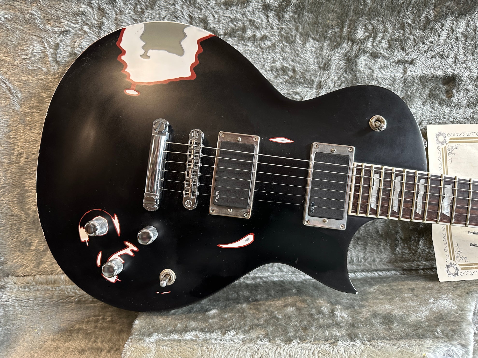 ESP Truckster James Hetfield Signature Black Satin 2010 - Some Neck Guitars
