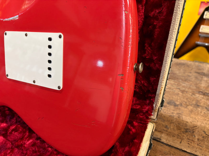 Fender Custom Shop '62 Stratocaster Reissue Brazilian Rosewood Fretboard Fiesta Red 2010