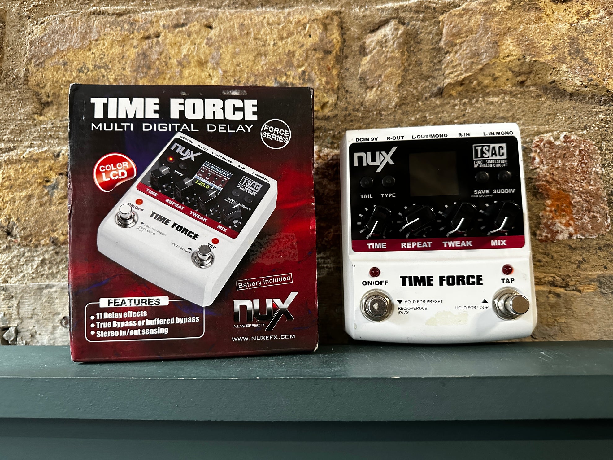 nux delay pedal NuX Time Force Multi Digital Delay